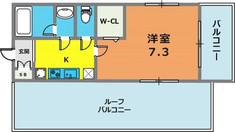 13階の間取り図