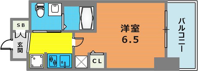 11階の間取り図