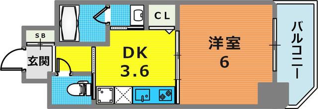 10階の間取り図