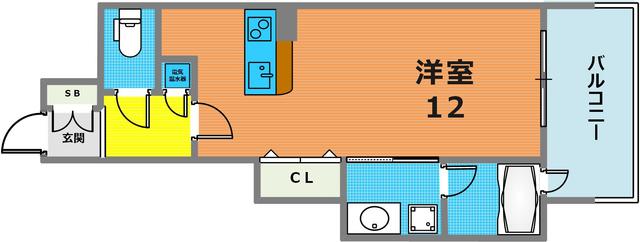 5階の間取り図