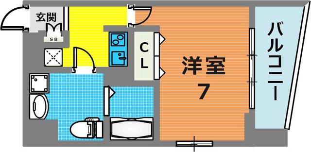 5階の間取り図