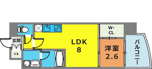 10階の間取り図