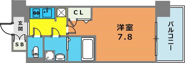 7階の間取り図