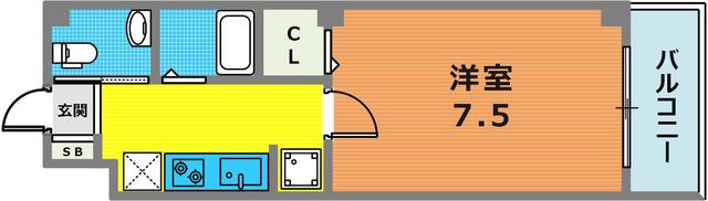 3階の間取り図