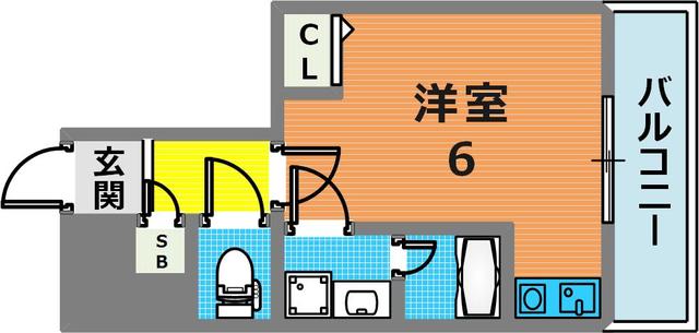 5階の間取り図
