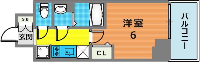 7階の間取り図