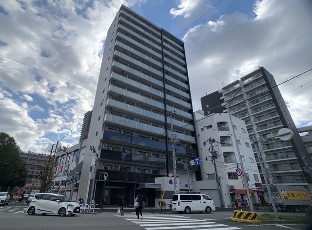 エスリードレジデンス神戸兵庫駅前の外観