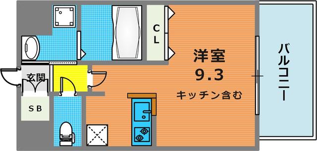 3階の間取り図