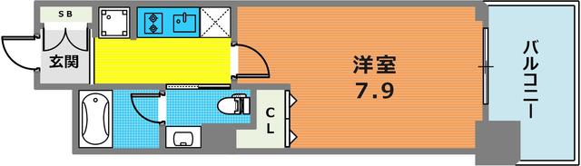 3階の間取り図