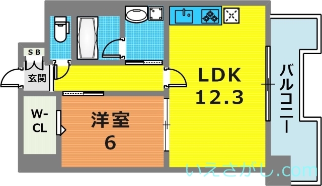10階の間取り図