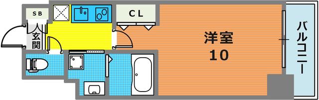 7階の間取り図