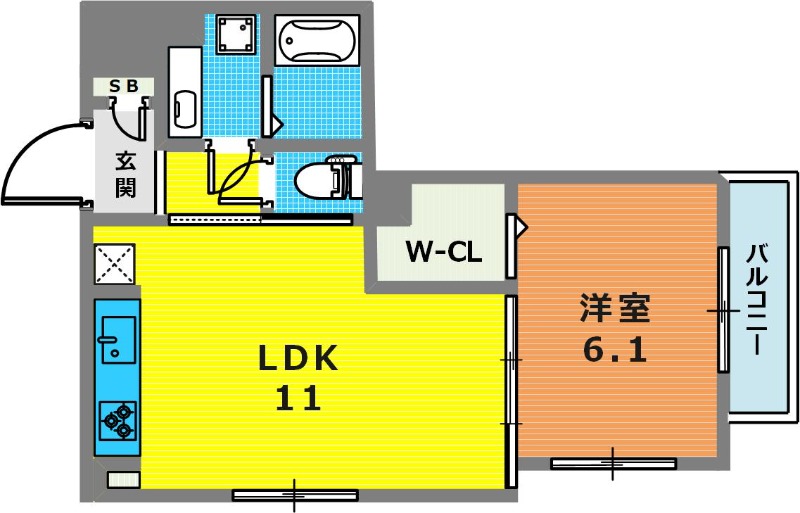 3階の間取り図