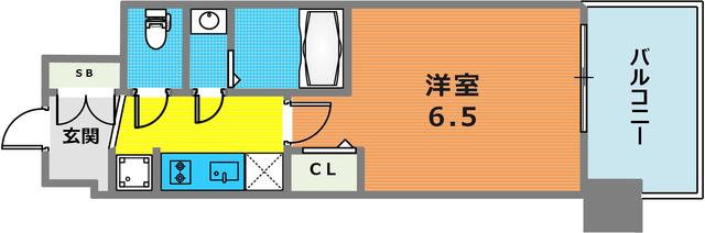 3階の間取り図