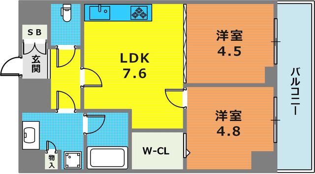10階の間取り図
