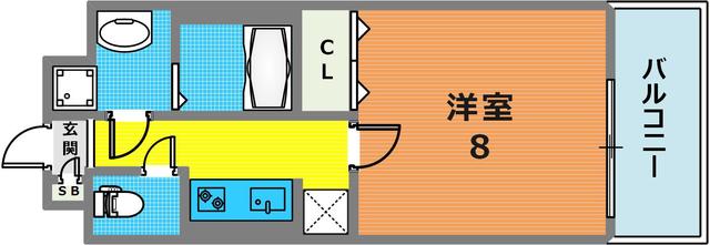 3階の間取り図