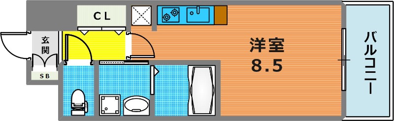 10階の間取り図