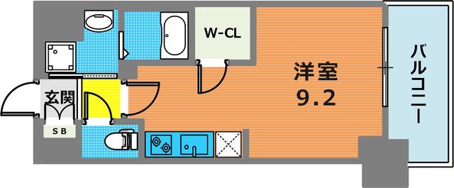 14階の間取り図