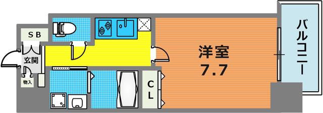 13階の間取り図