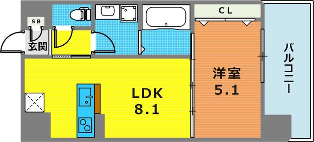 3階の間取り図