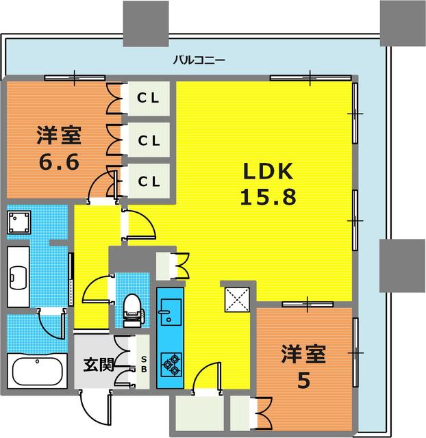 31階の間取り図