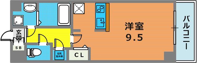 5階の間取り図
