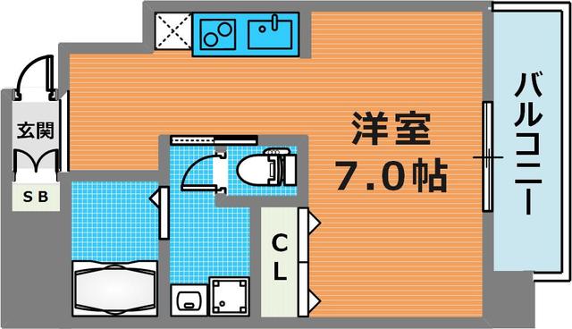 9階の間取り図