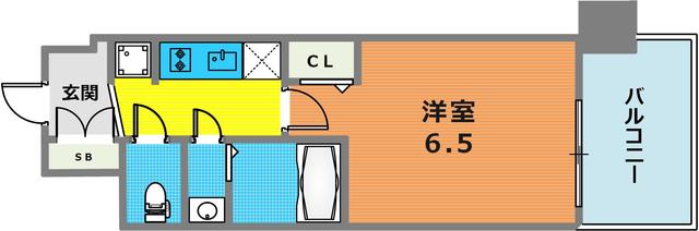 9階の間取り図