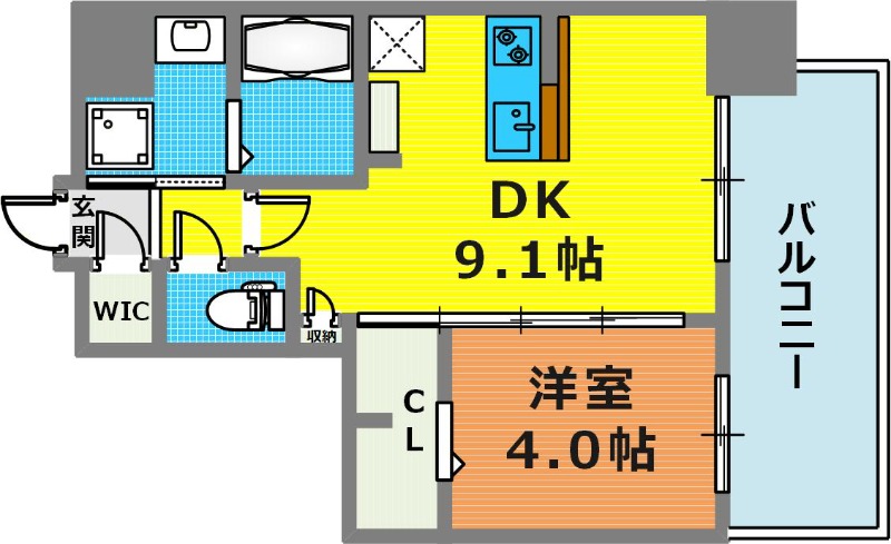 11階の間取り図