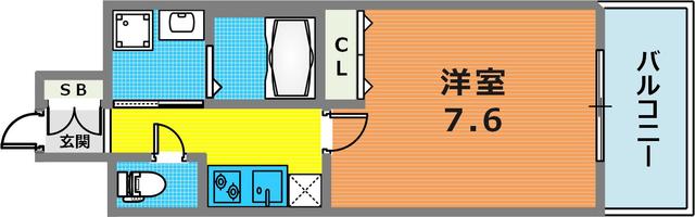 7階の間取り図