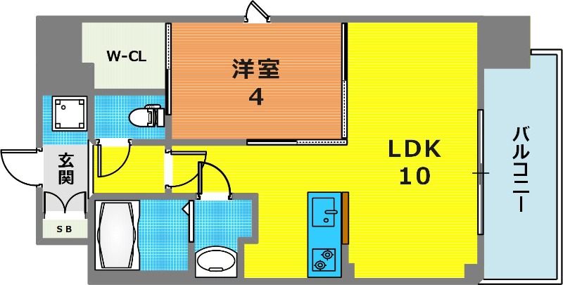 7階の間取り図