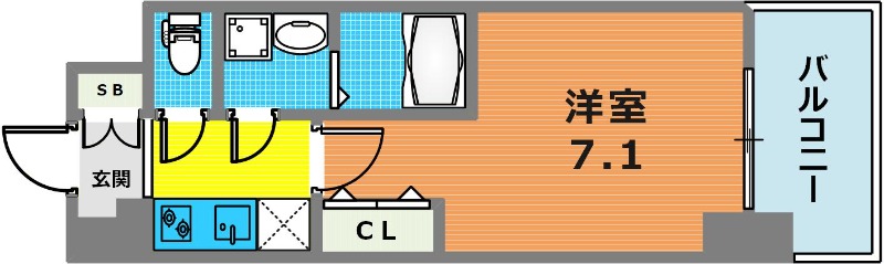 12階の間取り図