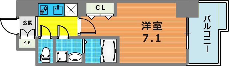 11階の間取り図
