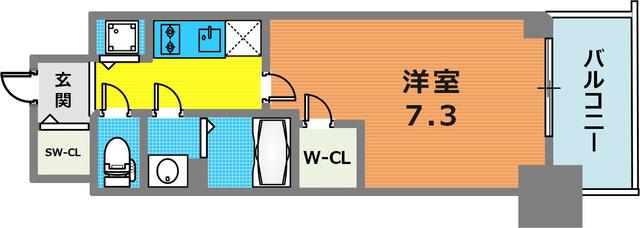 5階の間取り図