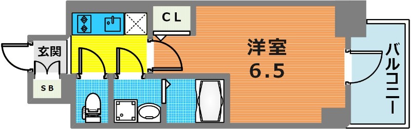 3階の間取り図