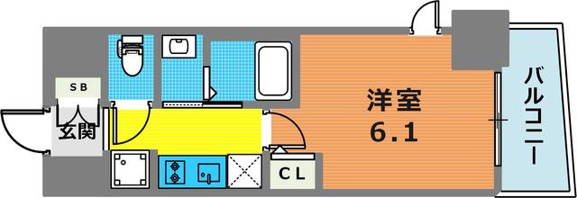 11階の間取り図