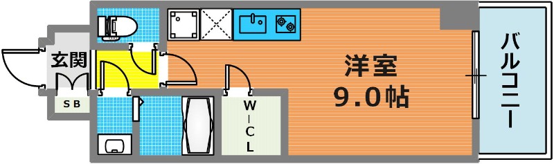 5階の間取り図