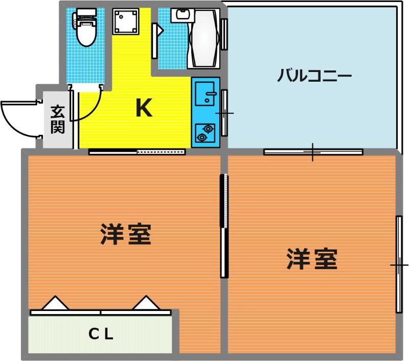 5階の間取り図