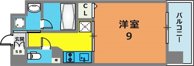 6階の間取り図