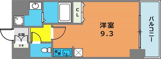 7階の間取り図
