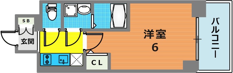 7階の間取り図