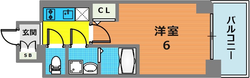 13階の間取り図