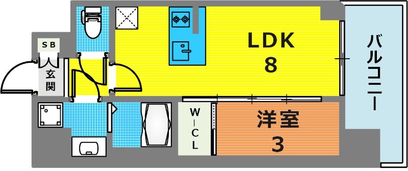 11階の間取り図