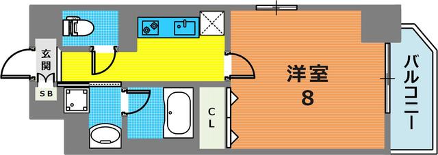 3階の間取り図