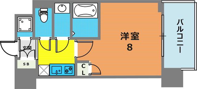 7階の間取り図