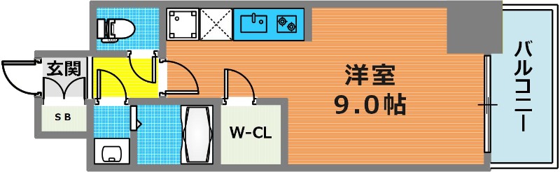5階の間取り図