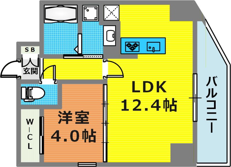 11階の間取り図
