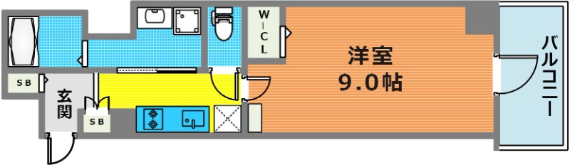 11階の間取り図