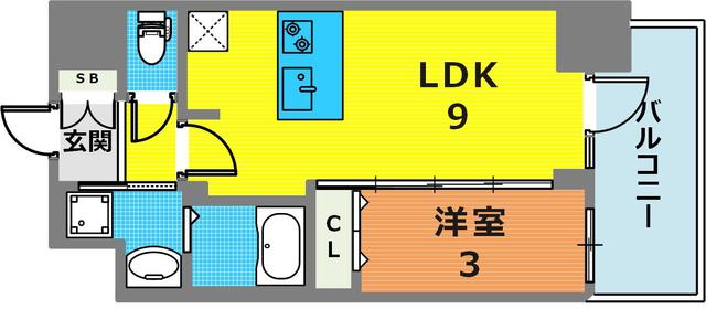 13階の間取り図