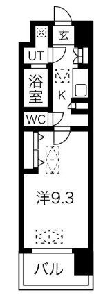 8階の間取り図