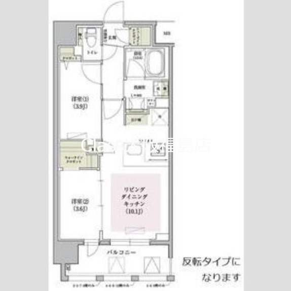 7階の間取り図